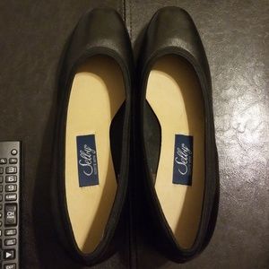 Black business shoes